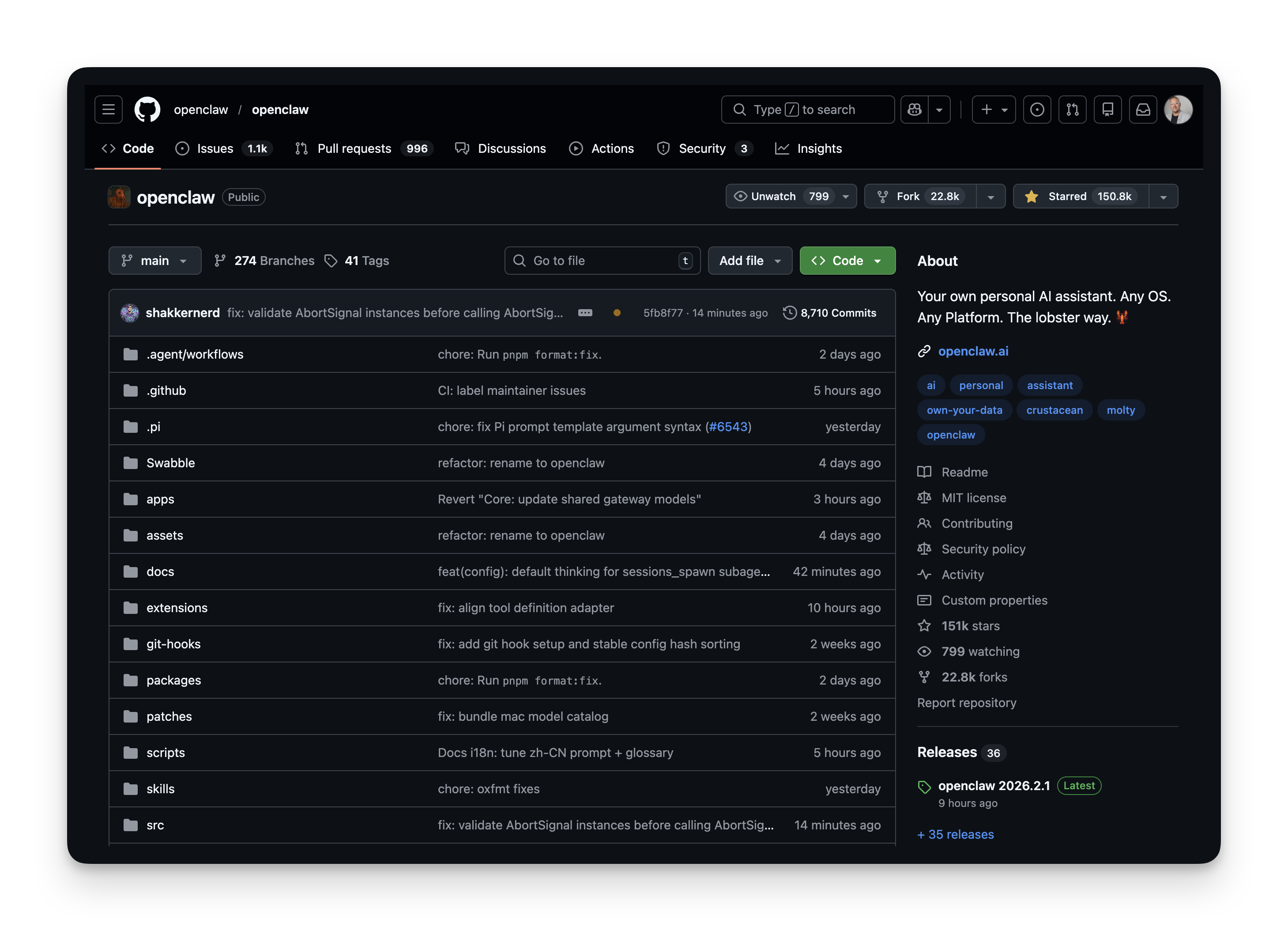 Fastest-growing open-source project in GitHub history
